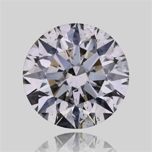 Foto Diamante Natural 0.80 quilates, Redondo , Color L, claridad SI2 y certificado GIA de