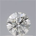 Diamante Natural 0.47 quilates, Redondo , Color H, claridad VVS2 y certificado IGI