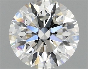 Picture of Lab Grown Diamond 1.36 Carats, Round with Excellent Cut, F Color, VVS2 Clarity and Certified by IGI