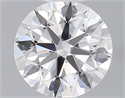 Diamante Natural 0.81 quilates, Redondo , Color I, claridad VVS1 y certificado GIA