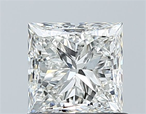 Picture of Natural Diamond 1.00 Carats, Princess with  Cut, H Color, VVS1 Clarity and Certified by GIA