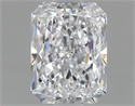Natural Diamond 1.20 Carats, Radiant with  Cut, D Color, VS1 Clarity and Certified by GIA