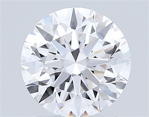 Picture of Lab Grown Diamond 1.00 Carats, Round with Very Good Cut, D Color, VS1 Clarity and Certified by IGI
