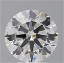 Lab Grown Diamond 4.54 Carats, Round with Ideal Cut, D Color, VVS2 Clarity and Certified by IGI