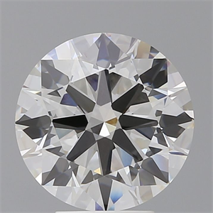 Picture of Lab Grown Diamond 4.54 Carats, Round with Ideal Cut, D Color, VVS2 Clarity and Certified by IGI