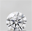 Del inventario de diamantes de laboratorio, 1.03 quilates, Redondo , Color D, claridad VVS1 y certificado IGI