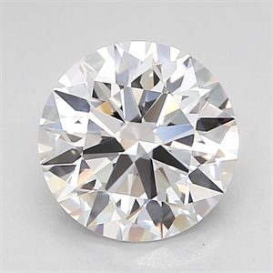 Picture of Lab Grown Diamond 2.26 Carats, Round with Ideal Cut, D Color, IF Clarity and Certified by IGI