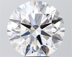 Picture of Lab Grown Diamond 8.02 Carats, Round with Ideal Cut, E Color, VVS2 Clarity and Certified by IGI