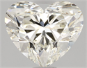 Natural Diamond 1.70 Carats, Heart with  Cut, J Color, VVS1 Clarity and Certified by IGI