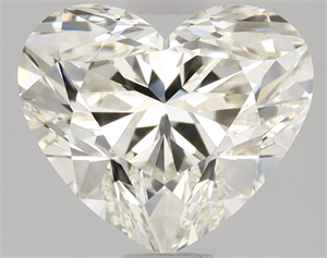 Picture of Natural Diamond 1.70 Carats, Heart with  Cut, J Color, VVS1 Clarity and Certified by IGI