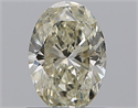 Natural Diamond 0.70 Carats, Oval with  Cut, M Color, SI2 Clarity and Certified by GIA