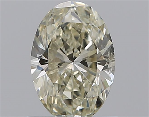 Picture of Natural Diamond 0.70 Carats, Oval with  Cut, M Color, SI2 Clarity and Certified by GIA