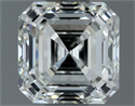 Natural Diamond 1.00 Carats, Asscher with  Cut, H Color, VS1 Clarity and Certified by IGI