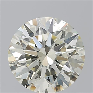 Foto Diamante Natural 1.53 quilates, Redondo , Color L, claridad VS2 y certificado IGI de