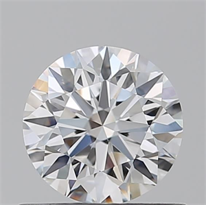 Picture of Natural Diamond 0.70 Carats, Round with Excellent Cut, E Color, VVS2 Clarity and Certified by GIA