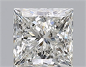 Diamante Natural 1.61 quilates, Princesa , Color I, claridad SI2 y certificado GIA