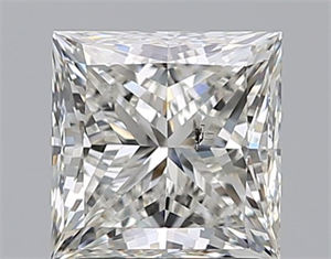 Foto Diamante Natural 1.61 quilates, Princesa , Color I, claridad SI2 y certificado GIA de