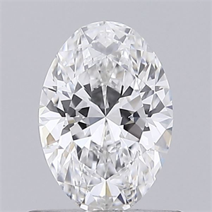 Picture of Natural Diamond 0.52 Carats, Oval with  Cut, E Color, VS1 Clarity and Certified by GIA