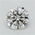 Del inventario de diamantes de laboratorio, 6.48 quilates, Redondo , Color E, claridad VVS2 y certificado IGI