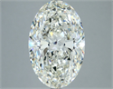 Natural Diamond 5.03 Carats, Oval with  Cut, I Color, VS1 Clarity and Certified by IGI