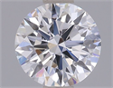 Del inventario de diamantes de laboratorio, 1.03 quilates, Redondo , Color D, claridad VVS2 y certificado IGI