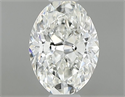Diamante Natural 0.50 quilates, Ovalado , Color G, claridad VVS1 y certificado GIA