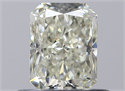Natural Diamond 0.51 Carats, Radiant with  Cut, L Color, VVS1 Clarity and Certified by GIA