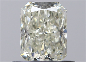 Picture of Natural Diamond 0.51 Carats, Radiant with  Cut, L Color, VVS1 Clarity and Certified by GIA