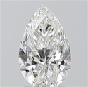 Diamante Natural 1.20 quilates, De pera , Color F, claridad SI1 y certificado GIA