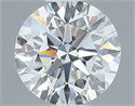 Diamante Natural 0.50 quilates, Redondo , Color H, claridad VVS1 y certificado IGI