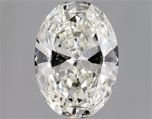 Picture of Natural Diamond 0.90 Carats, Oval with  Cut, I Color, VVS2 Clarity and Certified by GIA