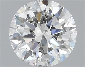 Foto Diamante Natural 1.50 quilates, Redondo , Color F, claridad SI2 y certificado HRD de