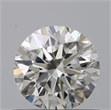 Diamante Natural 0.70 quilates, Redondo , Color F, claridad VVS2 y certificado IGI