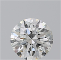 Natural Diamond 2.01 Carats, Round with Excellent Cut, H Color, VVS2 Clarity and Certified by GIA