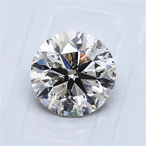 Foto Diamante Natural 1.00 quilates, Redondo , Color J, claridad SI2 y certificado IGI de
