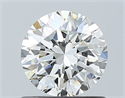 Diamante Natural 0.70 quilates, Redondo , Color H, claridad VVS1 y certificado GIA