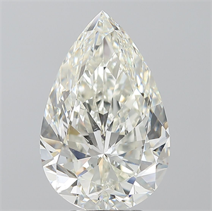 Picture of Natural Diamond 5.01 Carats, Pear with  Cut, J Color, SI1 Clarity and Certified by GIA
