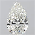 Diamante Natural 2.01 quilates, De pera , Color H, claridad SI2 y certificado GIA