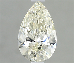 Picture of Natural Diamond 0.53 Carats, Pear with  Cut, J Color, SI1 Clarity and Certified by IGI