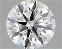 Del inventario de diamantes de laboratorio, 1.56 quilates, Redondo , Color E, claridad VS2 y certificado IGI