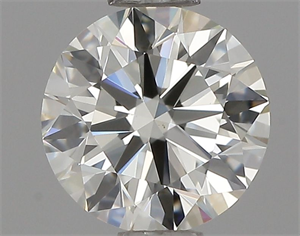 Picture of Natural Diamond 0.70 Carats, Round with Excellent Cut, J Color, VVS2 Clarity and Certified by IGI