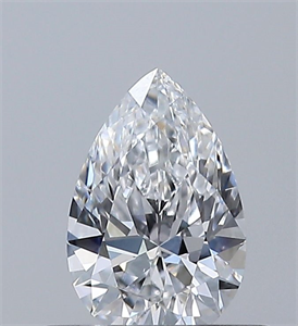 Foto Diamante Natural 0.42 quilates, De pera , Color E, claridad VS1 y certificado GIA de