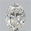 Diamante Natural 0.80 quilates, Ovalado , Color G, claridad VVS1 y certificado GIA
