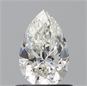 Diamante Natural 0.77 quilates, De pera , Color I, claridad VVS2 y certificado GIA