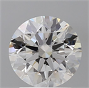 Del inventario de diamantes de laboratorio, 2.09 quilates, Redondo , Color E, claridad VVS2 y certificado IGI