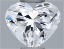 Natural Diamond 0.30 Carats, Heart with  Cut, F Color, VS2 Clarity and Certified by GIA