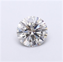 Lab Grown Diamond 1.10 Carats, Round with Ideal Cut, H Color, VVS2 Clarity and Certified by IGI