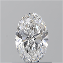 Diamante Natural 0.70 quilates, Ovalado , Color E, claridad SI1 y certificado GIA
