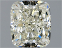 Diamante Natural 1.01 quilates, Del cojín , Color L, claridad SI1 y certificado GIA