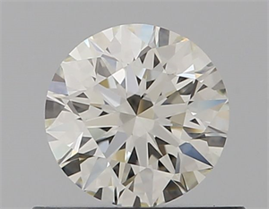 Foto Diamante Natural 0.50 quilates, Redondo , Color I, claridad IF y certificado IGI de